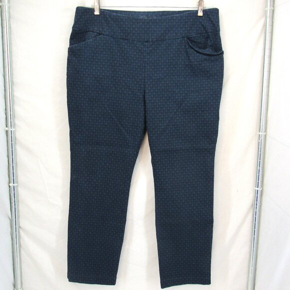 Lee Slim Fit Slim Leg Mid Rise Sculpting Straight Leg Pockets Pants 18 Short - Picture 1 of 10